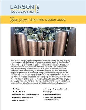 Larson tool deep drawn design guide ebook cov 1