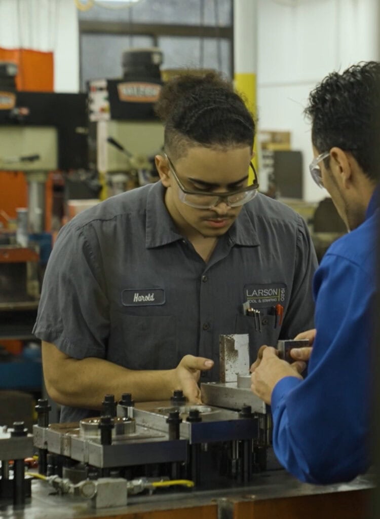 Investing In The Future With A Commitment To Apprenticeship And Education 2 Larson tool apprentice